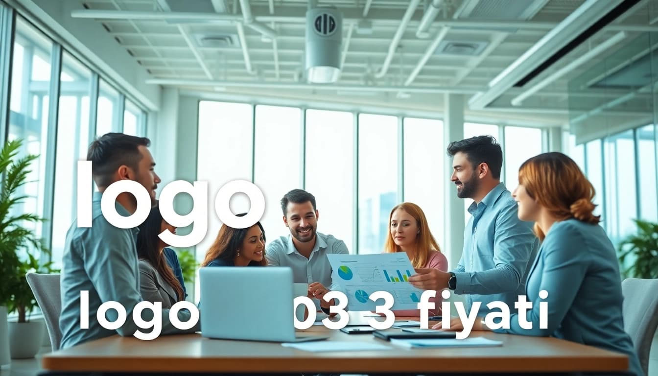 Discussions on logo go3 fiyatı in a modern office environment with professionals analyzing ERP solutions.