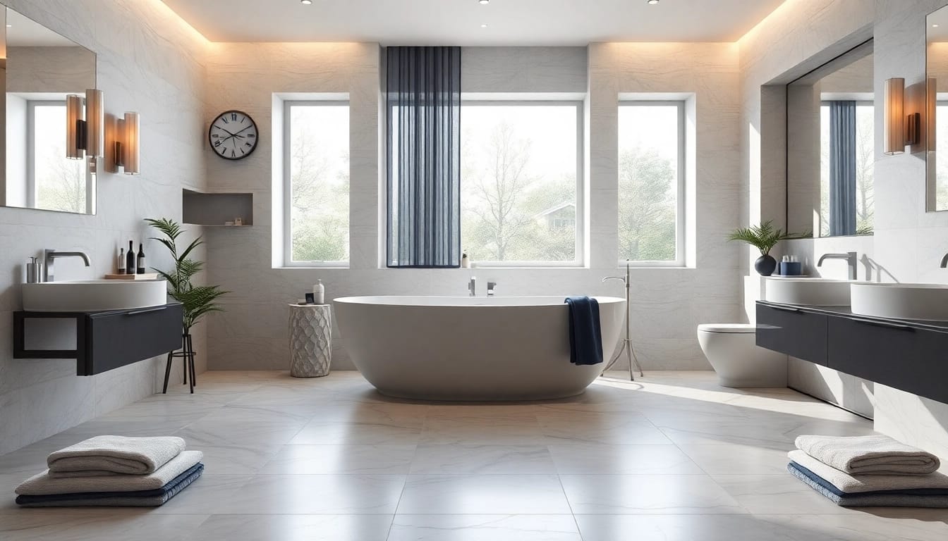 Transform your space with bathroom remodeling near me featuring elegant fixtures and a peaceful atmosphere.