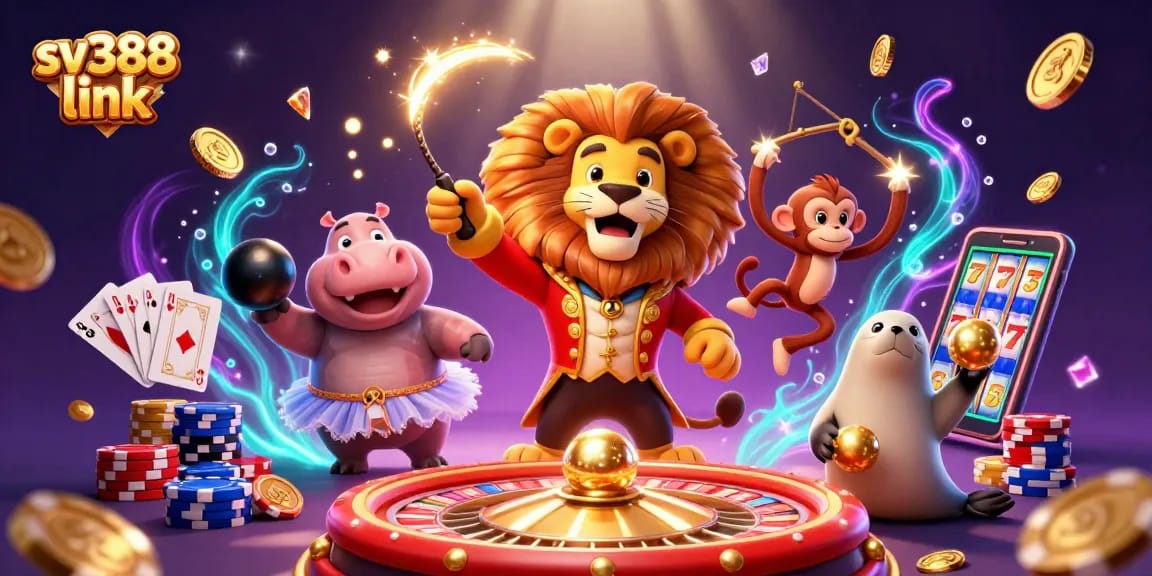 Bet on exciting matches with the sv388 link showcasing vibrant casino characters and action.