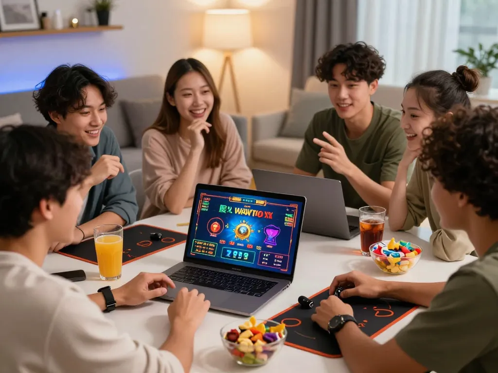 Exciting online gaming session with friends exploring features of https://99wina.org/ in a lively atmosphere.