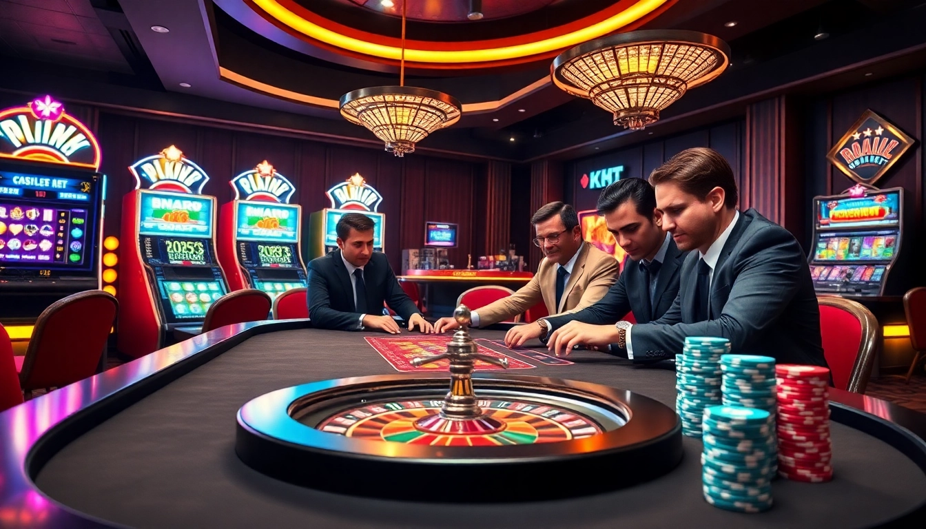 Engaging poker game scene showcasing KJC at https://kjcpro.it.com/ with vibrant casino elements.
