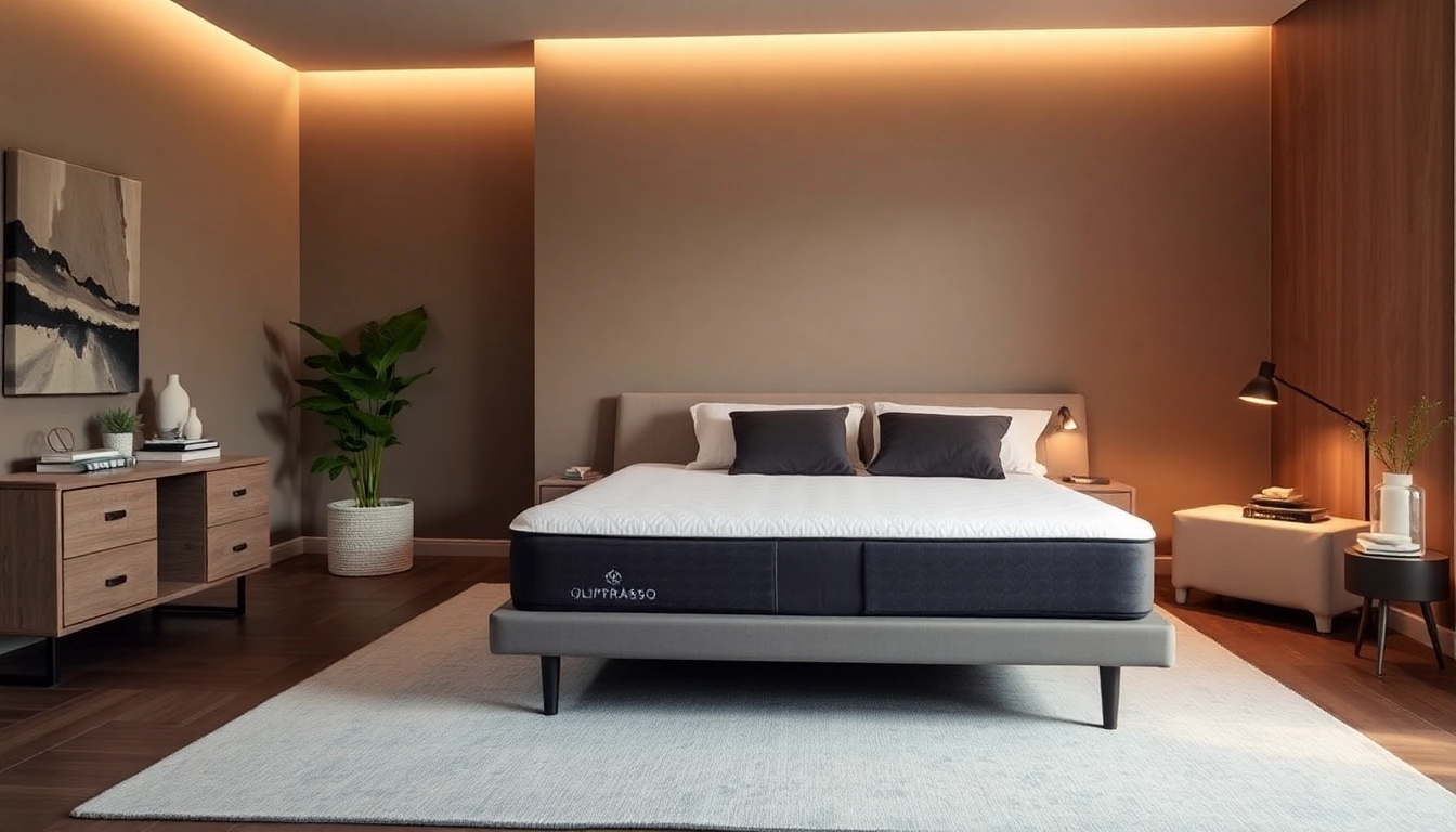 Comfortably showcase materassi Olimpo-Flex memory foam designed for luxurious sleep experience.
