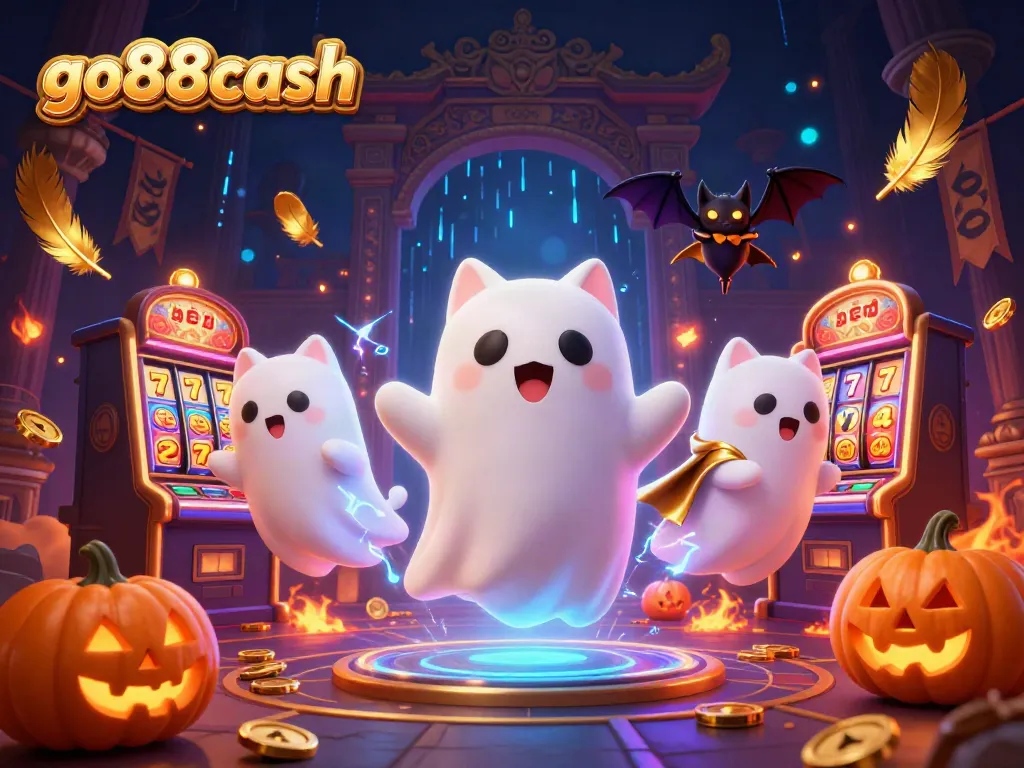 Experience thrilling wins with go88cash in an animated haunted casino atmosphere.