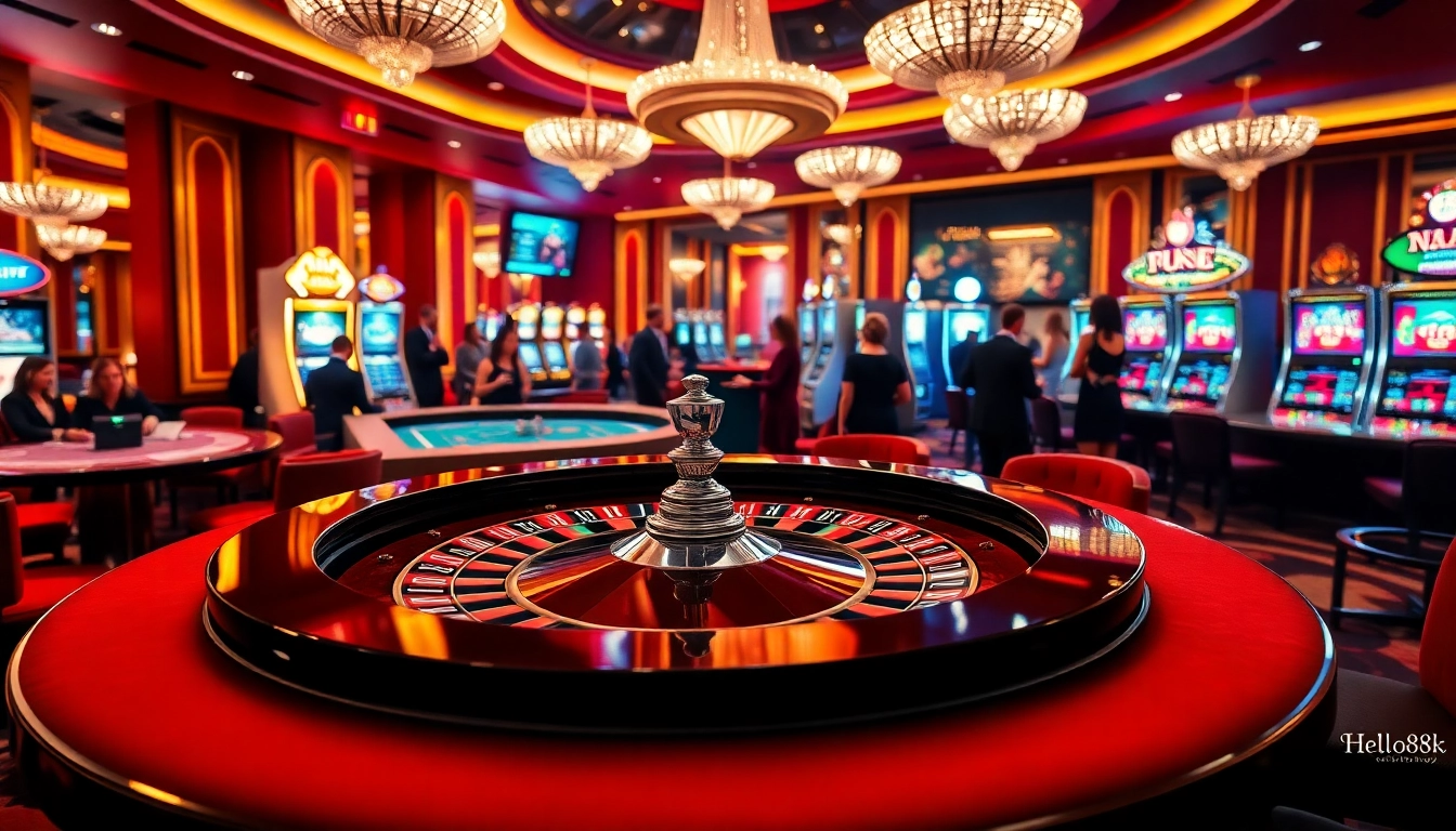 Experience the thrill of betting at the elegant casino featured at https://hello88k.blog with lively tables and vibrant machines.