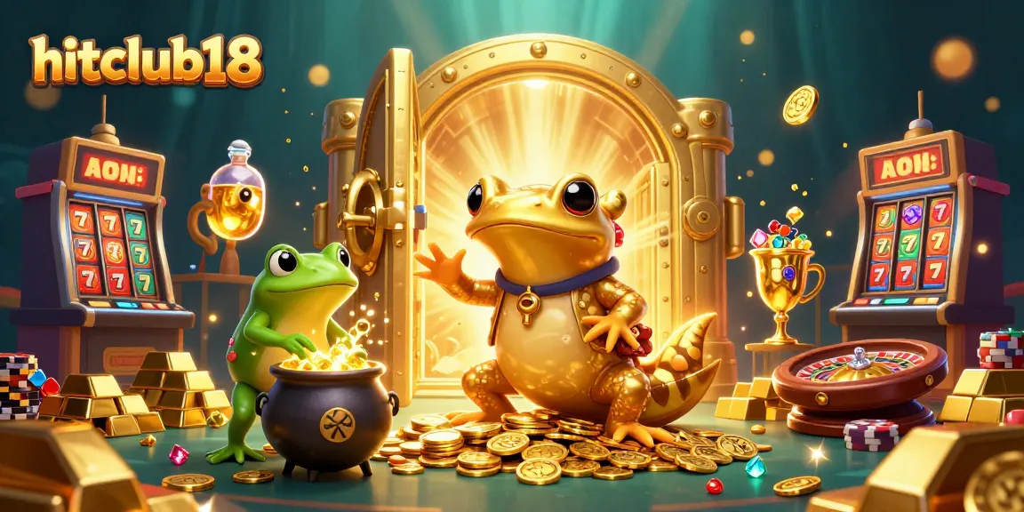 Join the excitement at hitclub18 with our enchanting cartoon alchemist turning metals into gold!