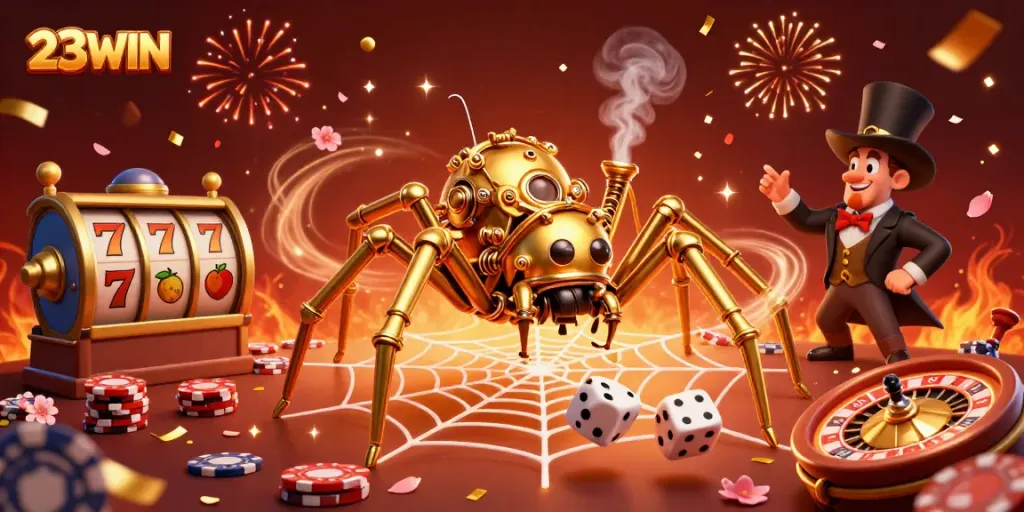 Engage with thrilling games and strategies at 23WIN Casino, featuring dynamic casino elements.