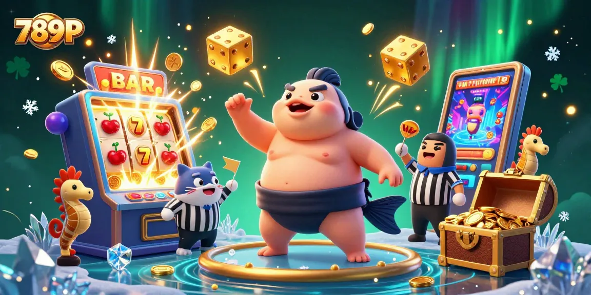 Experience thrilling action with 789P as the fugu sumo challenges lucky slot machines under the sea.