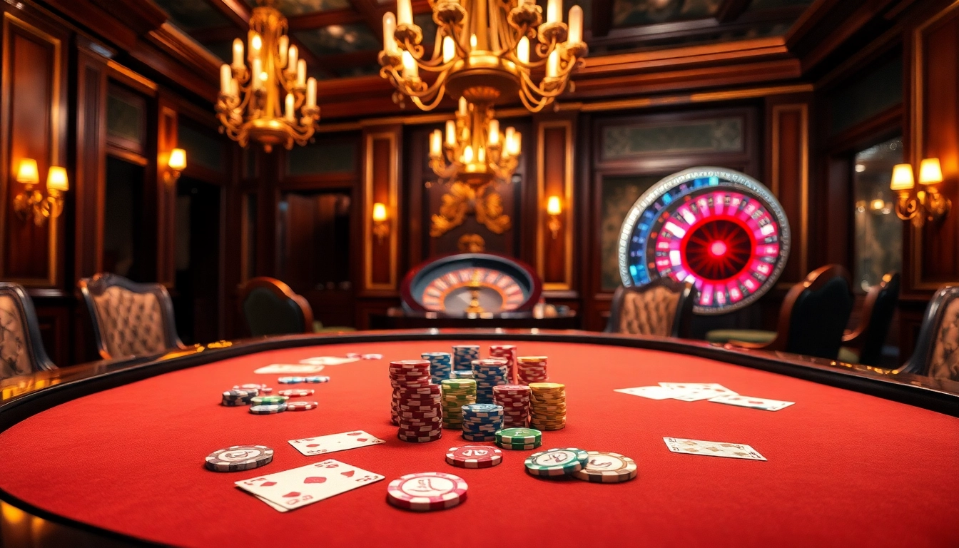 Engaging casino experience featuring poker chips and cards with the XX88 branding.