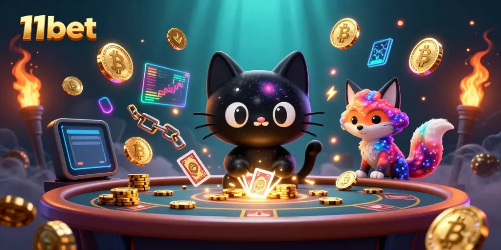 Engage with thrilling action and strategy at 11bet's galaxy-themed cosmic casino.