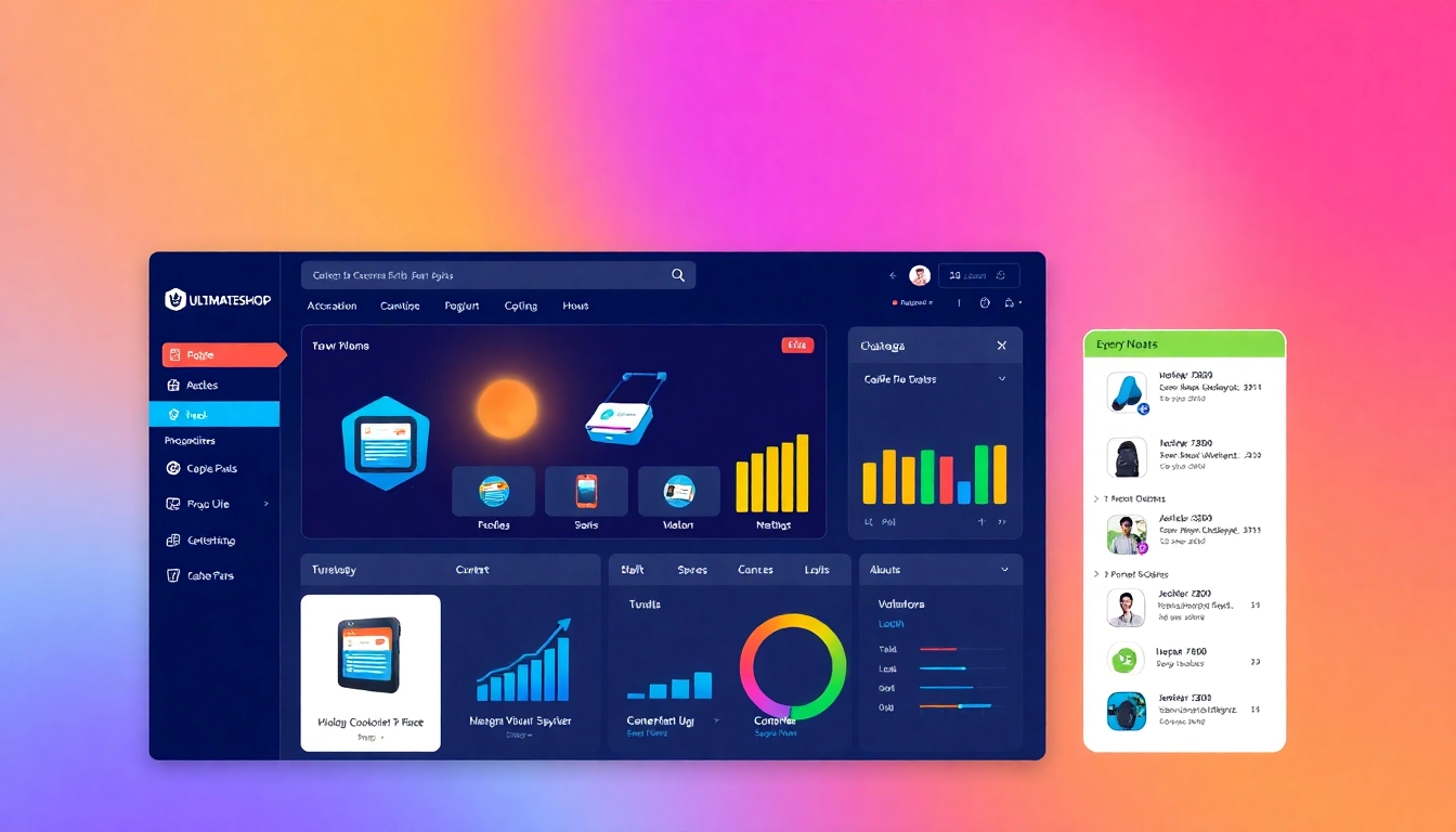 Engage with Ultimateshop vc's innovative user interface for seamless online shopping experiences.