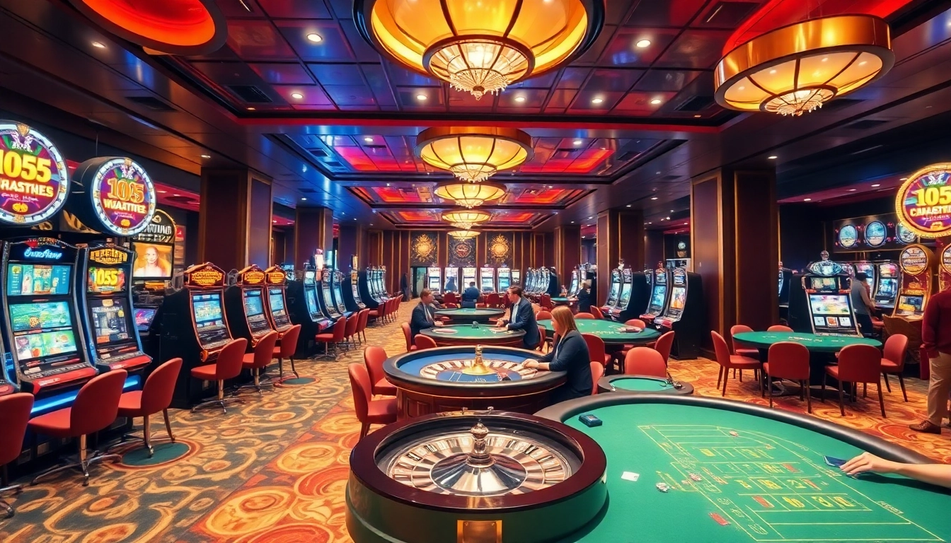Experience the excitement of gem88 with high-stakes gaming at a luxurious casino.