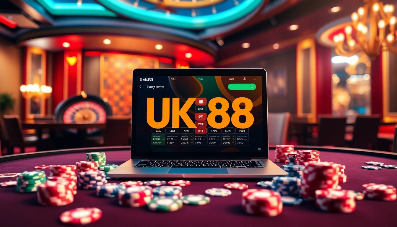 Engaging gamblers with a live casino atmosphere while addressing the concern of uk88 bị sập.