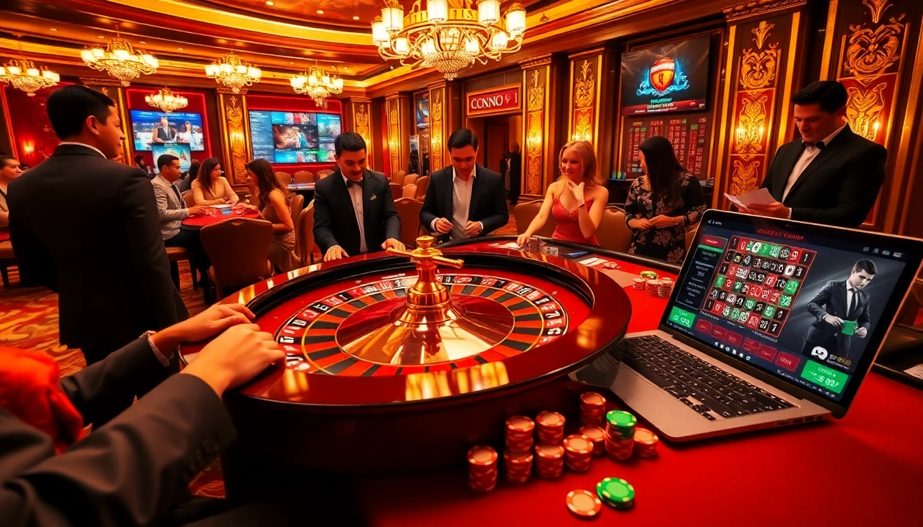 Experience luxury gaming with players at the roulette table while enjoying https://qq88.to/ online benefits.