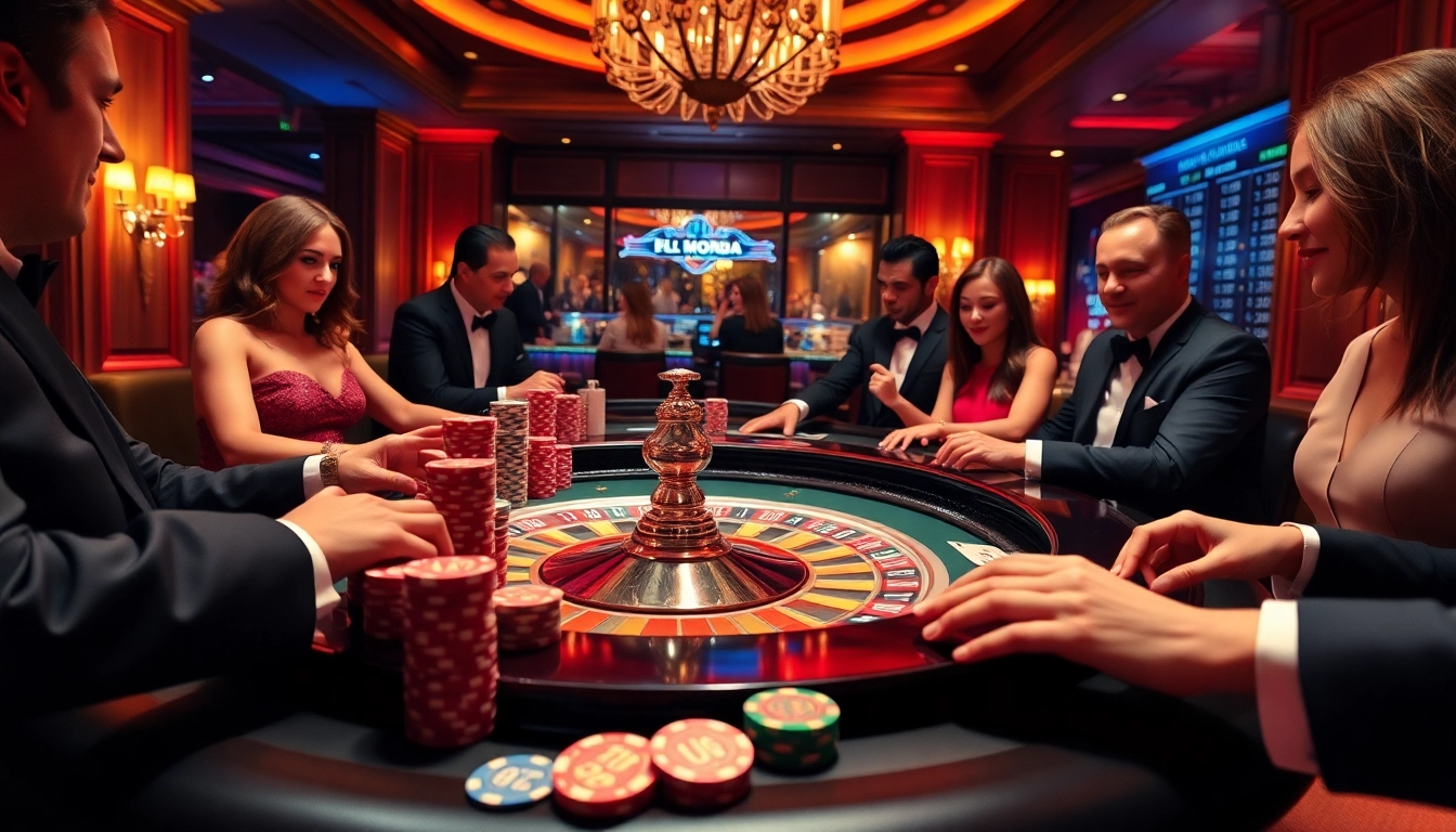 Experience the excitement of a casino scene featuring advanced betting from https://fc88.de.com/ with rich poker chips and roulette.