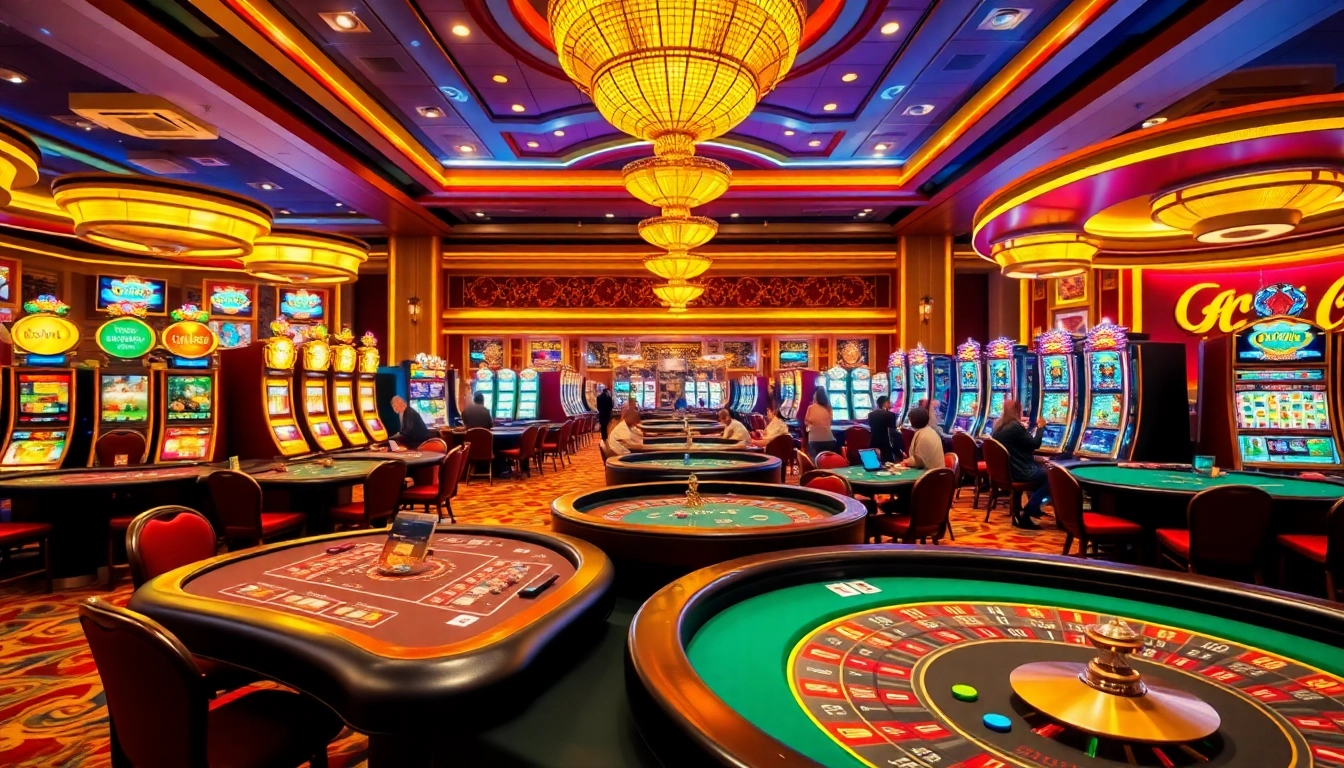Bet88247 players experience excitement at a vibrant casino table filled with action and strategy.
