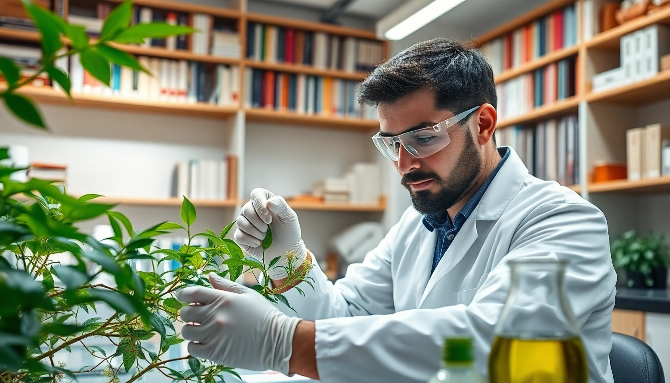 How to get dmt extracted from plants presented in a laboratory environment.