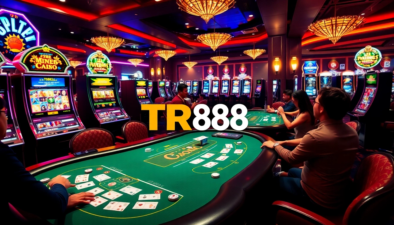 Experience the thrill of TR88 online gambling with vibrant casino games and exciting wins.