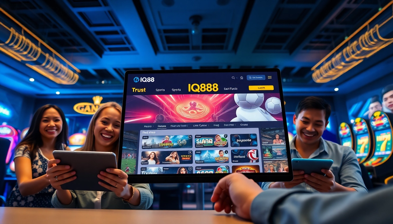 Experience diverse betting at IQ88, the leading online casino platform available at https://iq88.help/ with modern design and security.