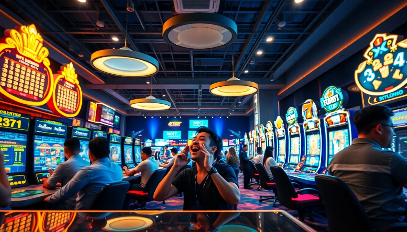 Engaging online gaming scene showcasing 98winwin.live players enjoying diverse gaming experiences.