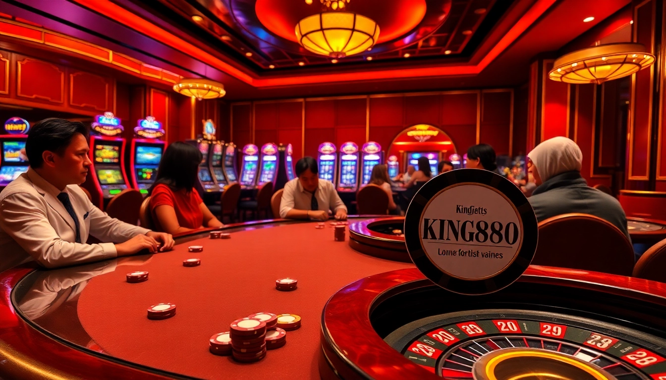 Experience the thrill of winning at king888 with vibrant casino games and poker excitement.