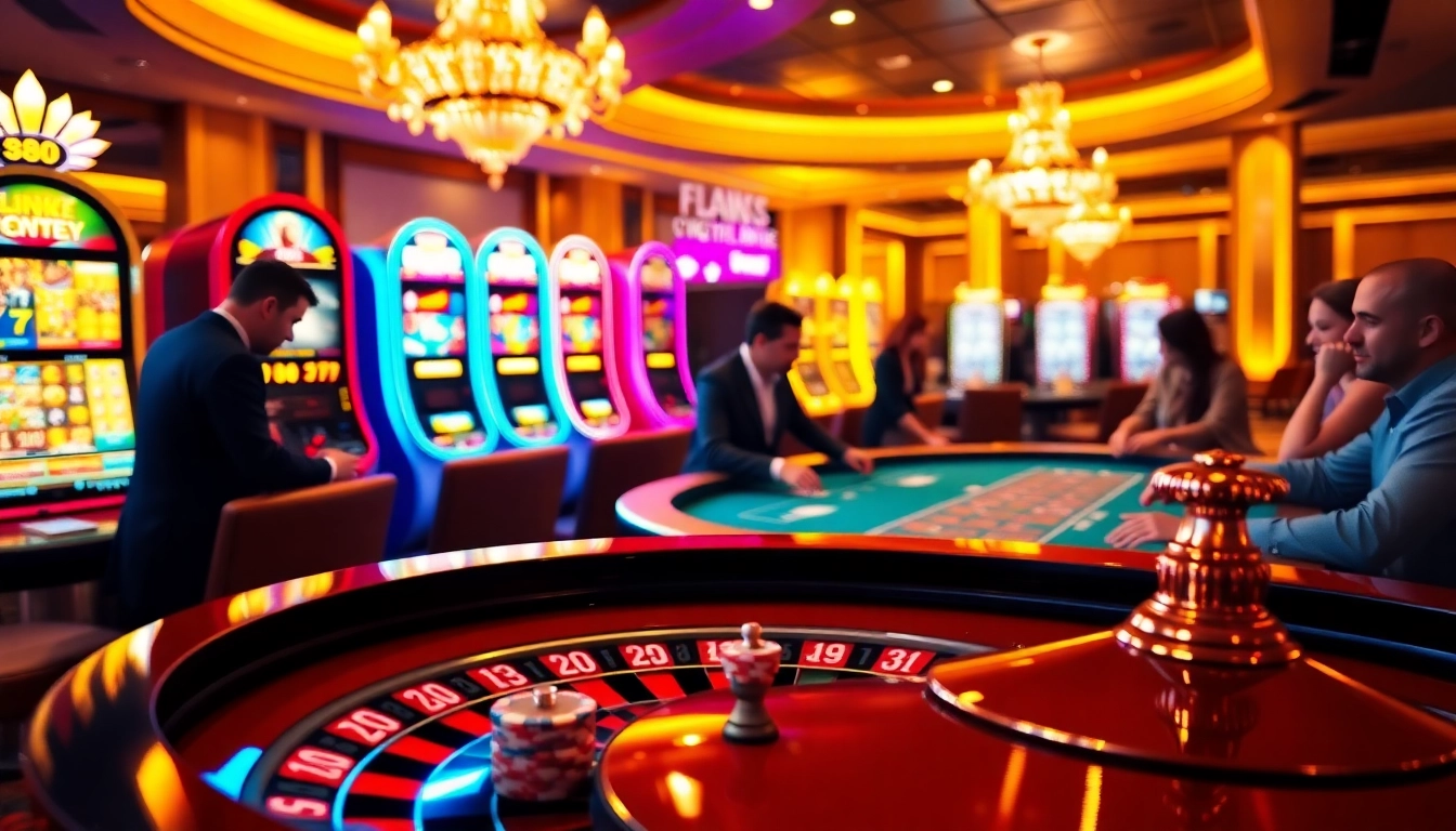 Experience the excitement of online gambling at link 88i casino with vibrant tables and thrilling gameplay.