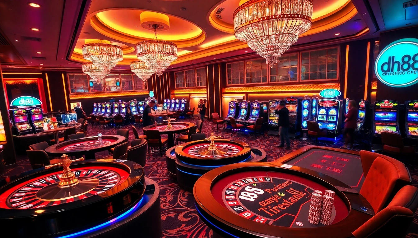 Experience the excitement at dh88 casino with vibrant tables and thrilling gameplay.