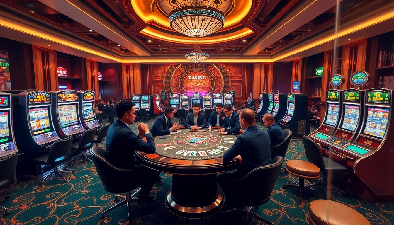 Experience the thrill of gaming at https://777vip.dev/ with vibrant tables and exciting casino elements.