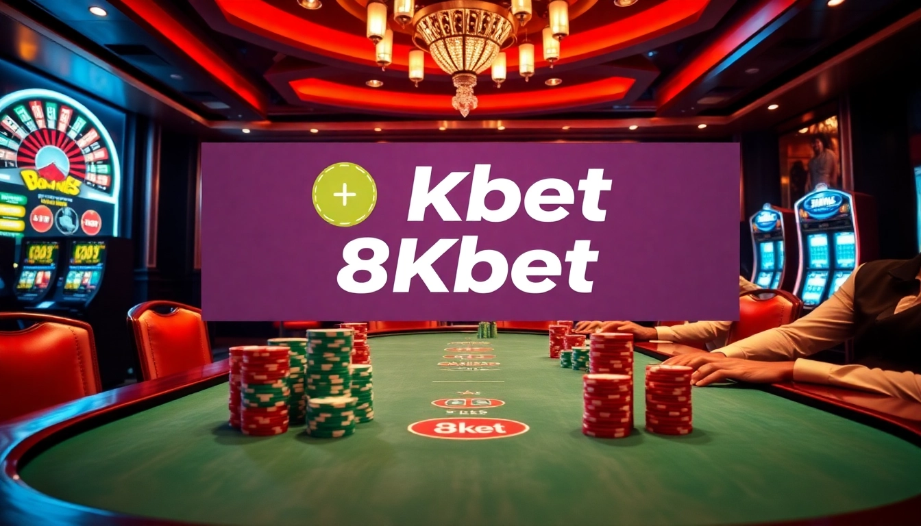 Engage in thrilling gameplay at 8kbet's luxurious casino experience.