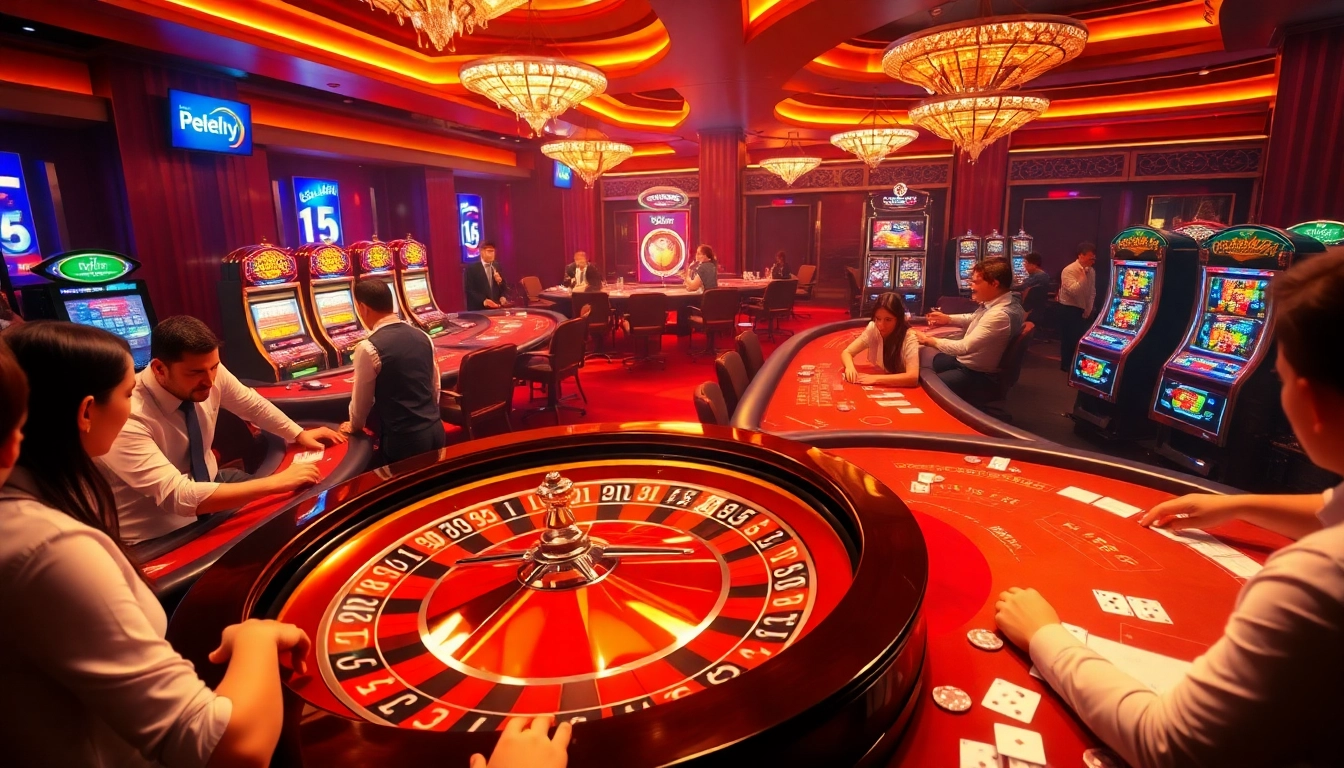 Engage in thrilling gameplay at https://sc88.bz/ with high-stakes poker and roulette in a luxurious casino setting.