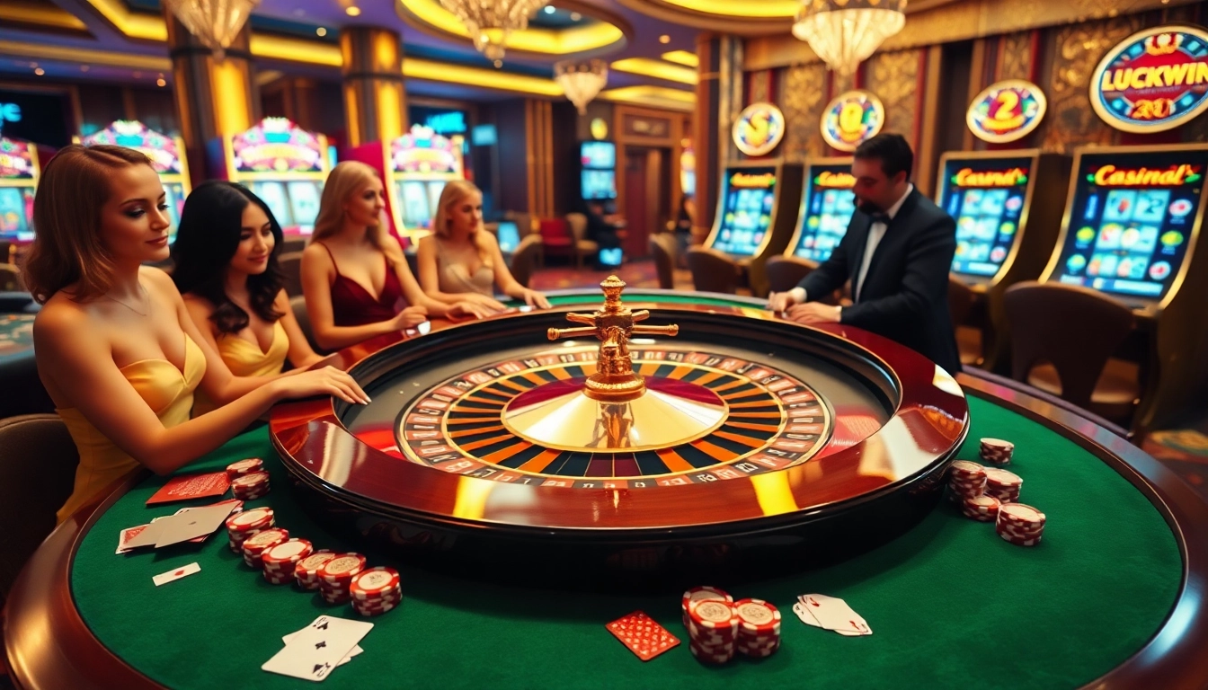 Experience the thrill of the luckywin lottery result with vibrant casino visuals and exciting gameplay.