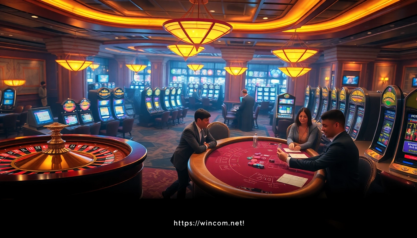 Play exciting table games at https://iwincom.net/ with professional dealers and vibrant casino ambiance.