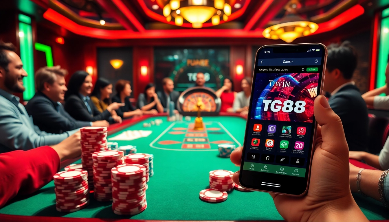 Engage with the thrill of winning at tg88 win while playing poker in an exciting casino atmosphere.