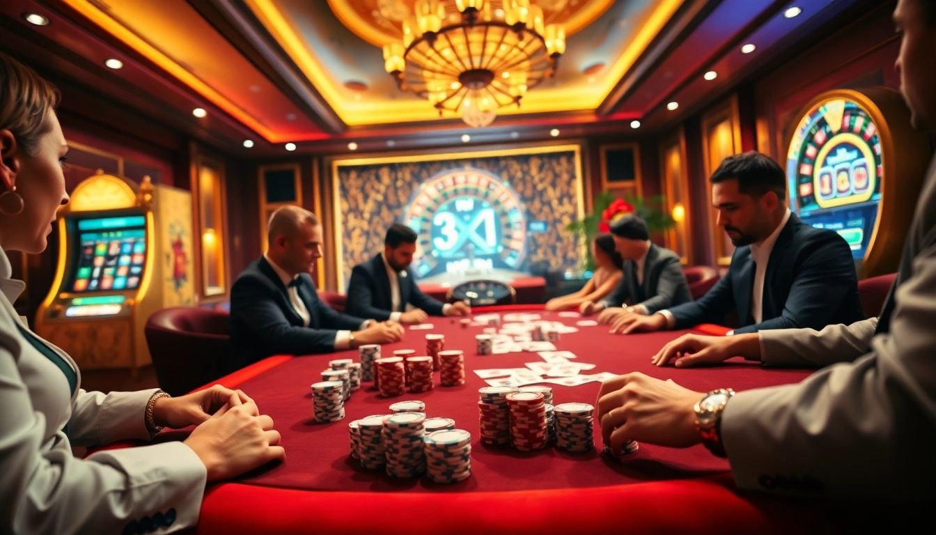 Experience the excitement of 8day at a luxurious poker table filled with vibrant poker chips and cards.